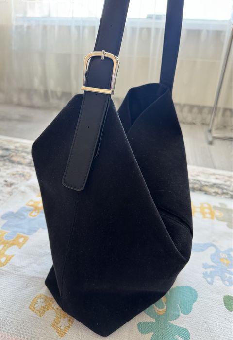 Продам сумку, замша