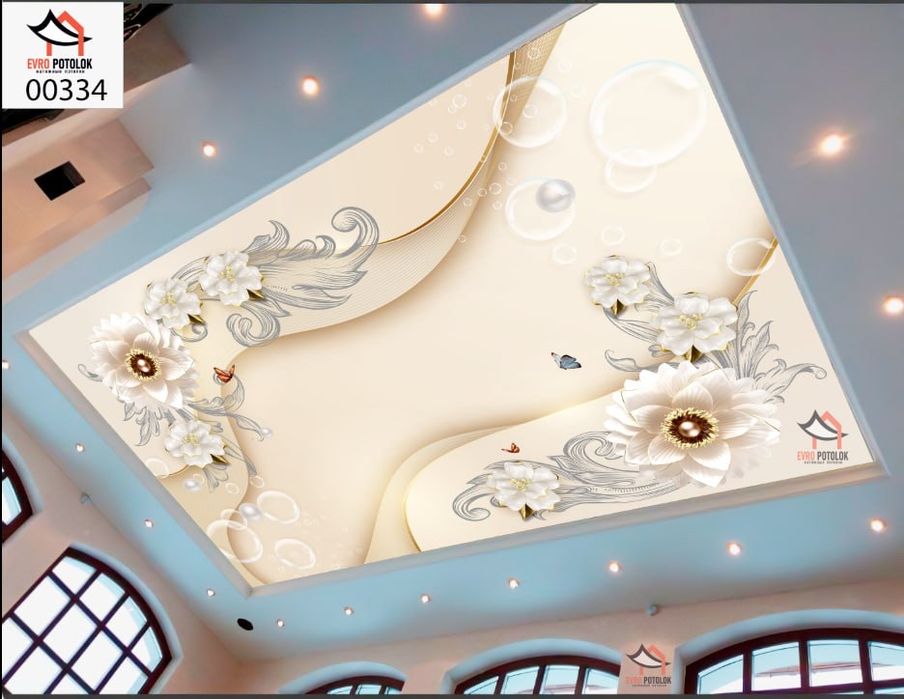 Natijnoy potolok с простым и быстрым монтажом