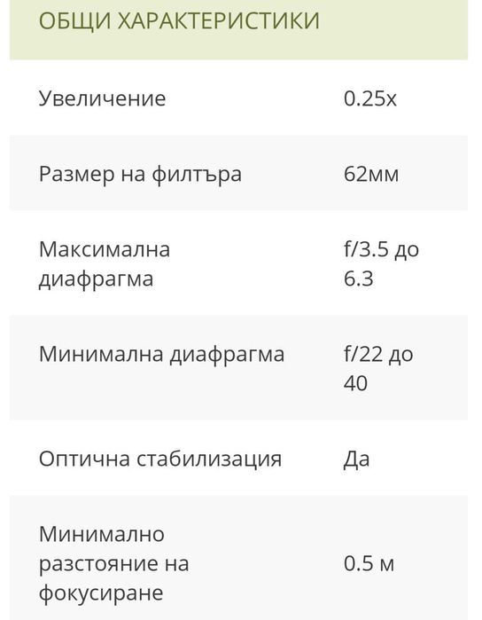 Обектив Tamron 18-200mm f /3.5- 6.3 Di III VC for Sony