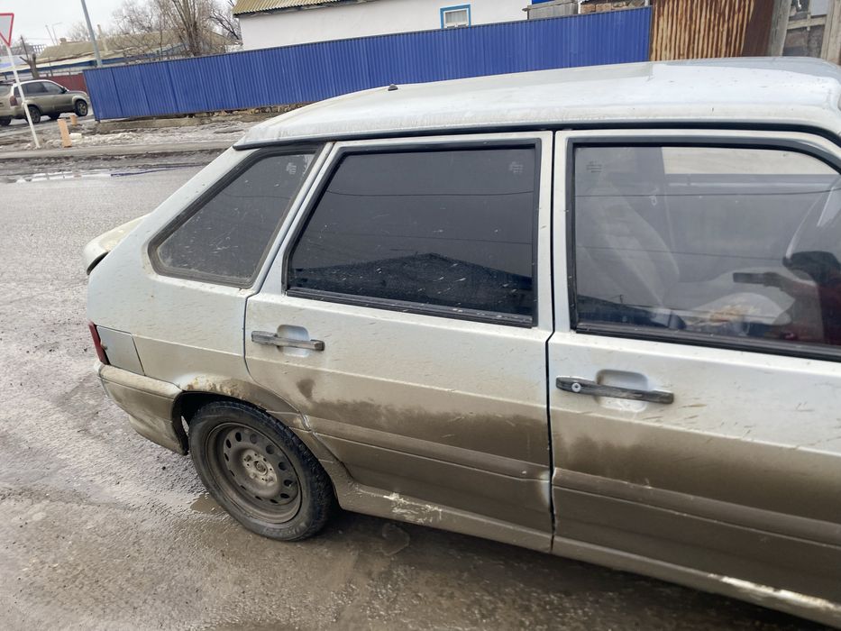 Лада ваз 2114 серый