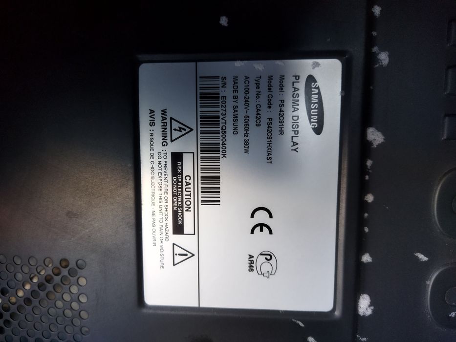 На запчасти телевизор