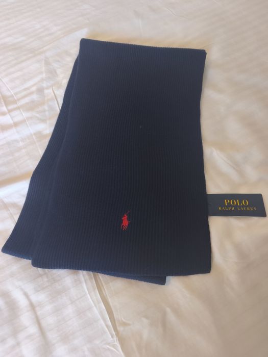 Мъжки шал шапка и ръкавици  Polo Ralph Lauren Merino woоl