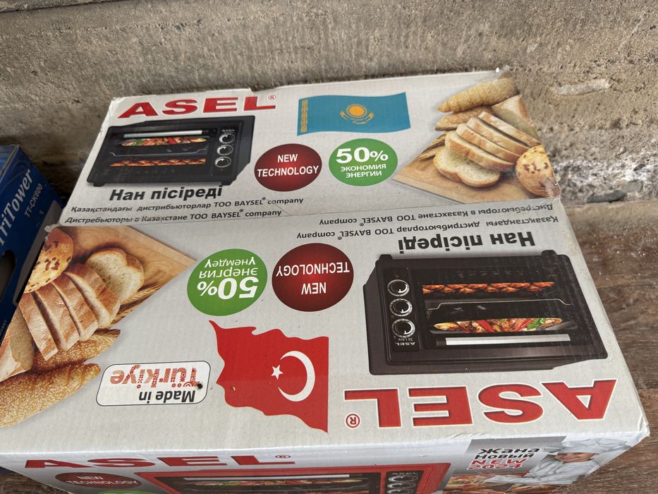 Асел печь новая с коробкой