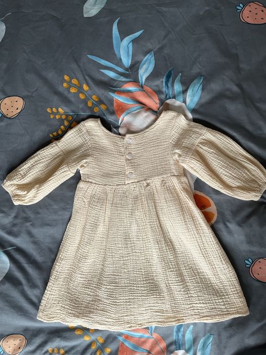 Муслиновое платье для девочки