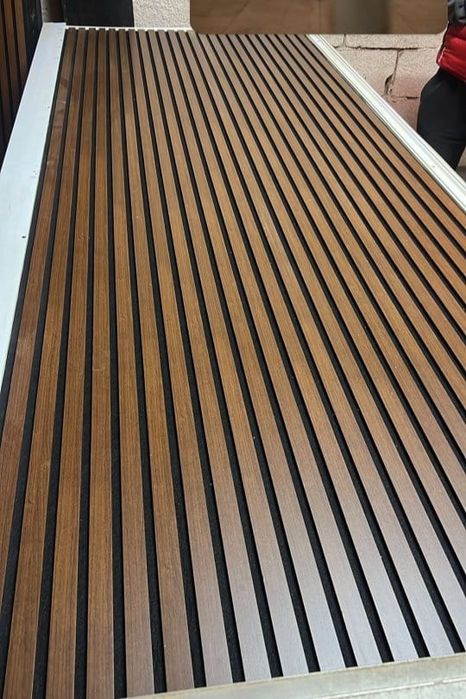 Panou Riflaj acustic MDF  Wenge 100x 275x 1cm