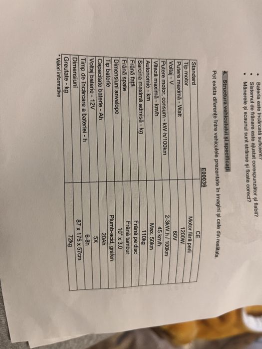 Scuter electric ztech
