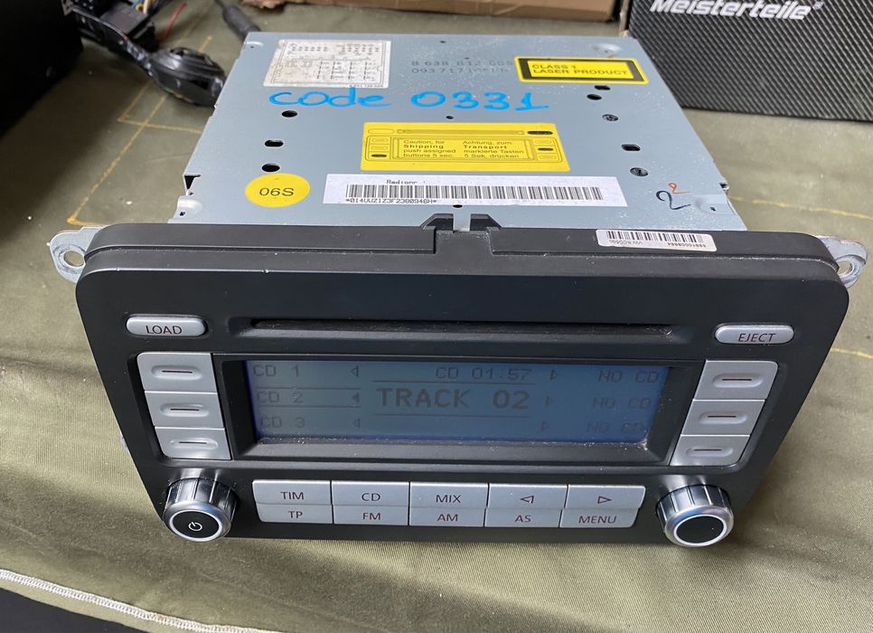 Radio Cd/AUX, 6 Cd-uri RCD 500 Volkswagen