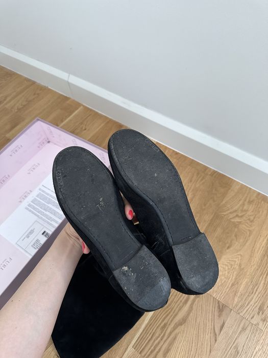 Furla велурени ботуши