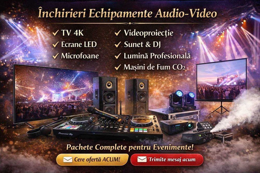 Dj Lumini Foto Video Fum greu Masini baloane Fum
