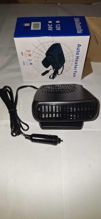 Incalzitor auto aeroterma masina 12 v suflanta aer cald feon auto NOU