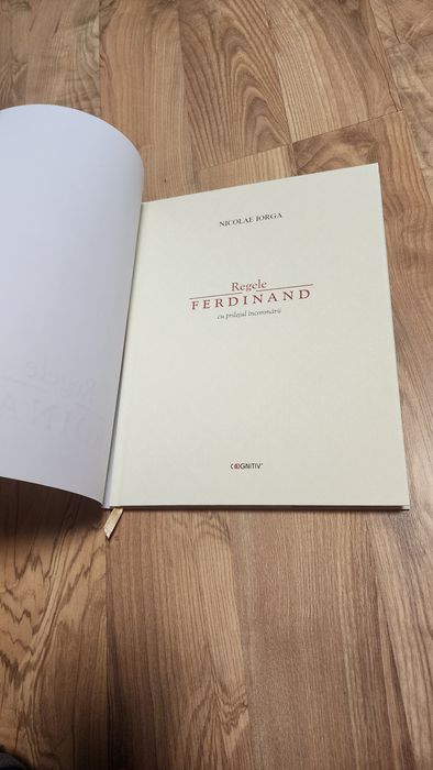 2 cărți rare Regele Ferdinand și Regina Maria
