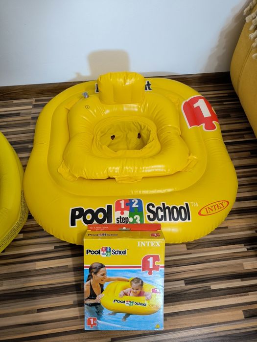 Colac pentru bebelusi Intex Pool School 1
