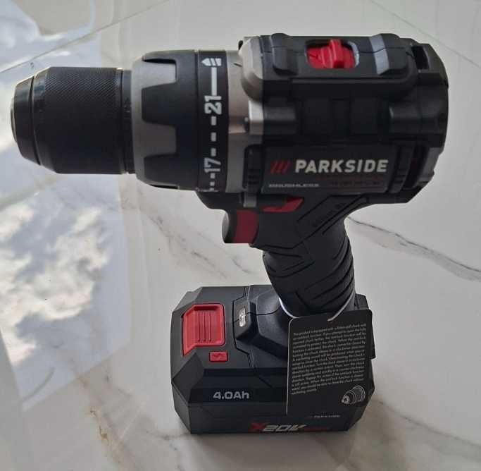 Акумулаторна бормашина/винтоверт Parkside Performance PABSP 20 Li C4 – нова, с гаранция