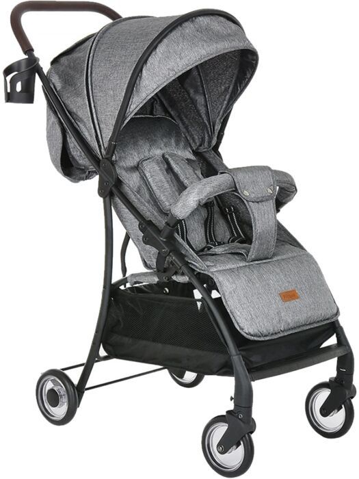 НОВАЯ Прогулочная коляска Pituso Libro (серый)