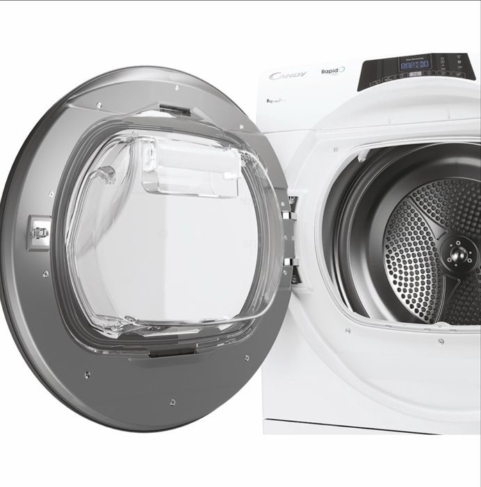 Uscator de rufe Candy, 8kg, 14 programe, wi-fi