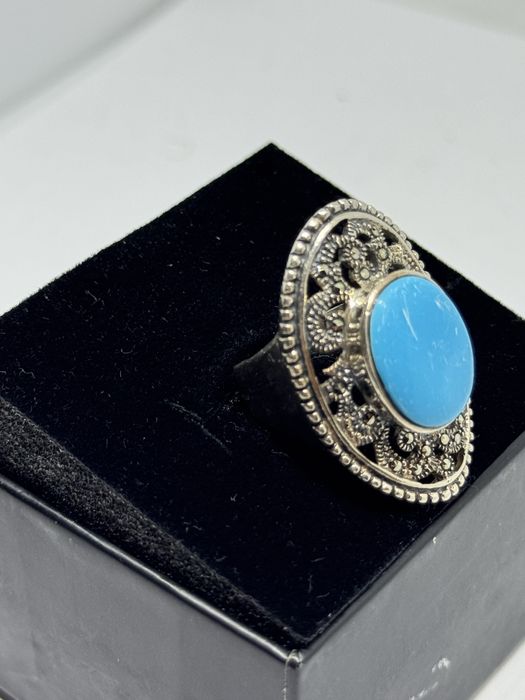 дамски сребърен пръстен 10.37гр 925