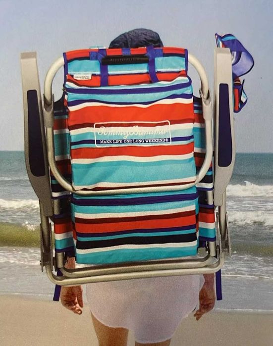 Плажен стол раница 5 в 1 Tommy bahama