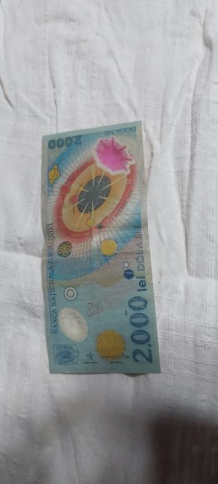 Bancnota 2000 lei colecție