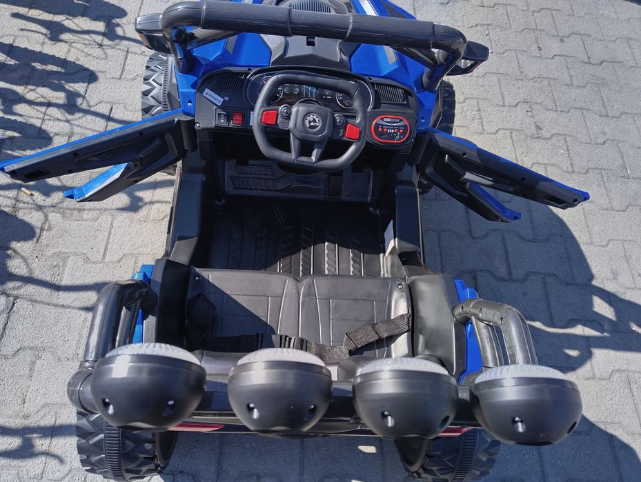 SAFARI двуместен акумулаторен джип JAKARTA 4x4 син