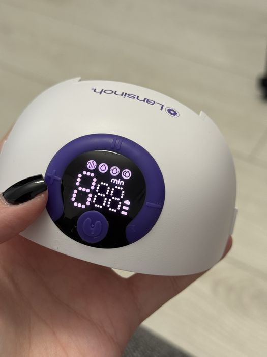 Pompă de sân electrică, hands free, portabilă, Lansinoh
