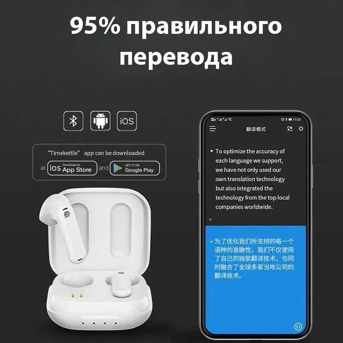 Timekettle WT2 Edge — наушники-переводчик