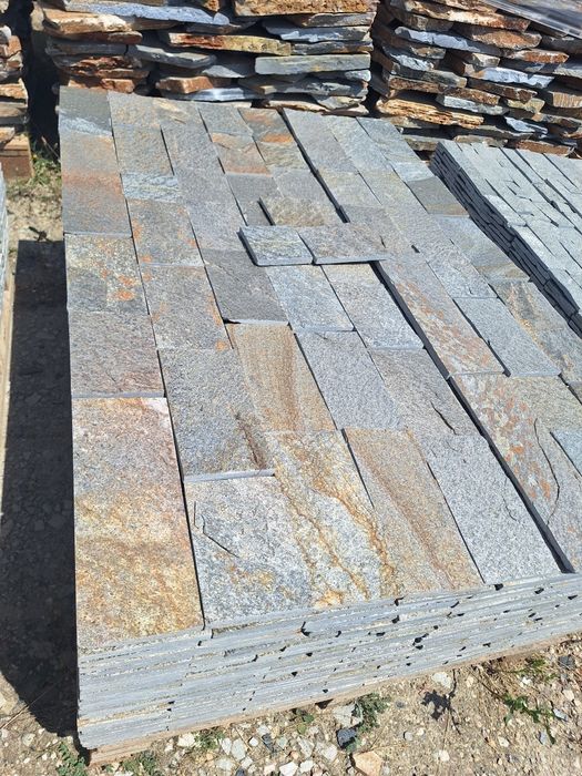 Натурален камък Сив формен