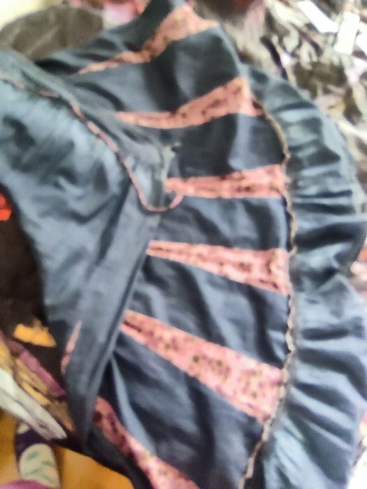 Дънкова дълга  Бохо пола