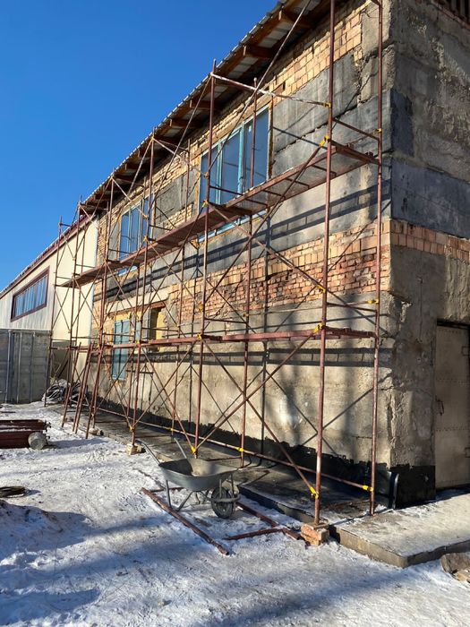 Аренда строительных лесов.