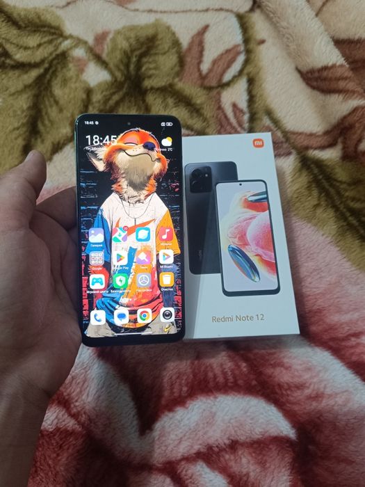 Xiaomi Redmi Note 12 12/128GB Green Original Igravoy Karobka Yaxshi