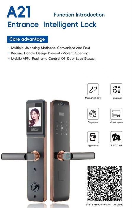 Электронный замок , умный замок,дверной замок