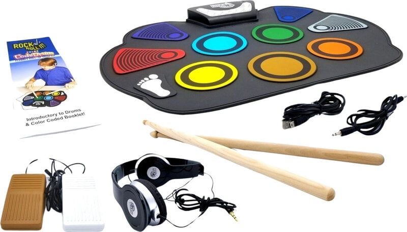 Електронни барабани/пад за деца - преносим