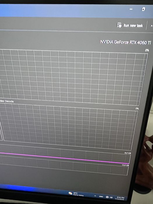 Calculator gaming, i5 14600KF, RTX4060Ti, 32 GB ram, 1TB SSD