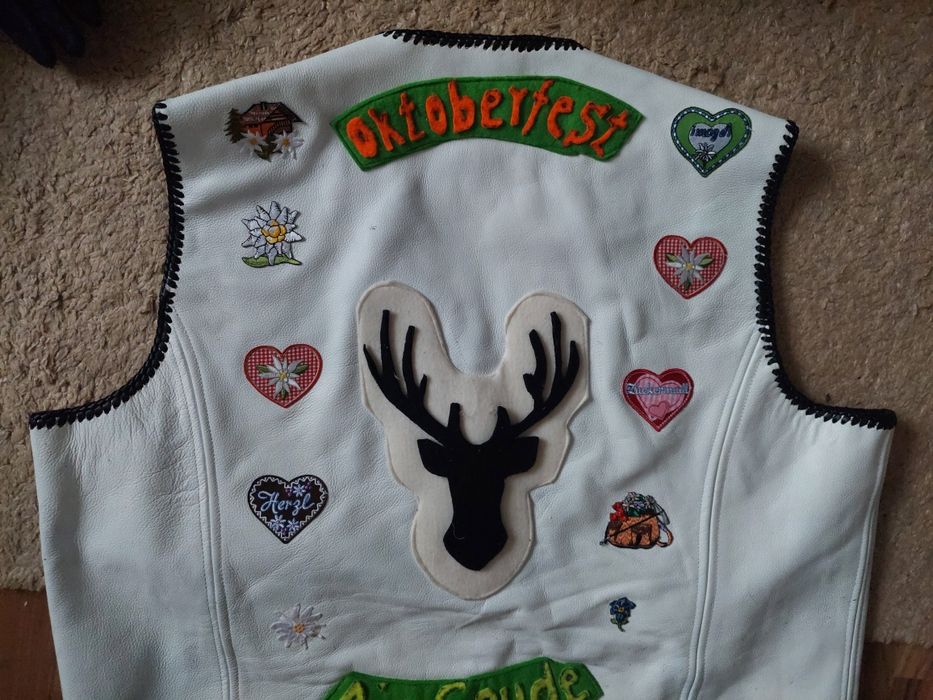 Vesta de barbat,marime 5XL,ideal moto,chopper,rock,oktoberfest etc