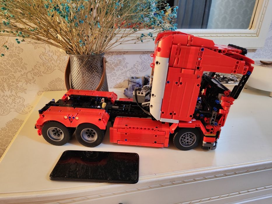 Фура конструктор с инструкции на пульте