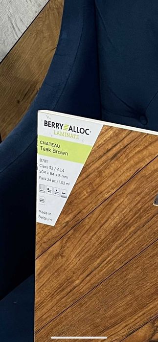 ламинат berry alloc teak brown