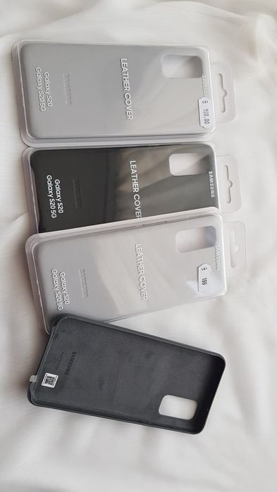 Husa Piele Naturala Originala Samsung Galaxy S20 noua!Eleganta,leather