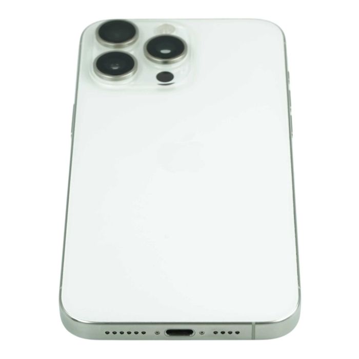 Magazin Apple Vindem | iPhone 15 Pro Max | Foarte Bun | White Titanium | 256GB | 100% | Cu Garantie | In Rate | smilemobile.ro