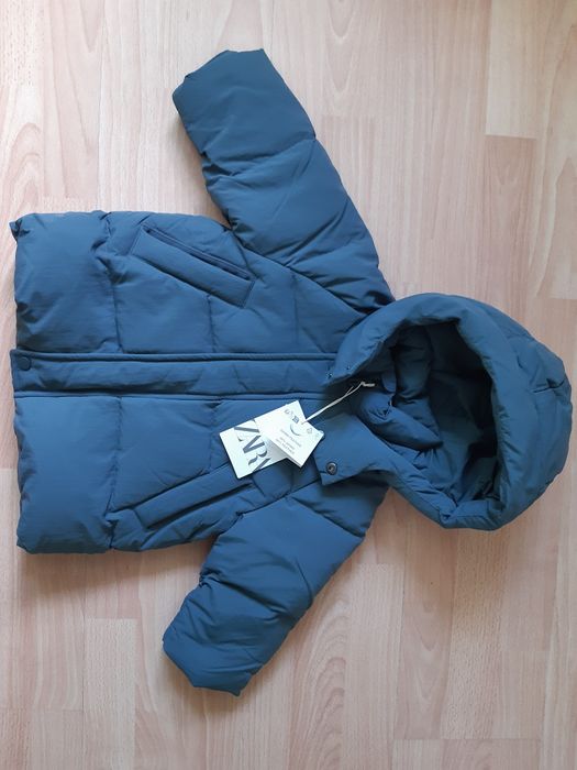 Ново зимно яке Zara с пух, размер 92 см