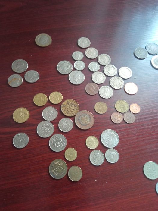 Продам монеты, собирали сами
