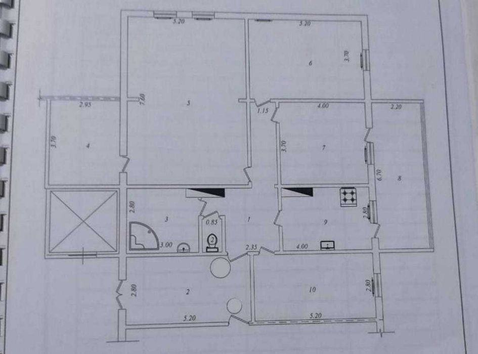 B Ойбек 3в4/7/9  Cpoчно Банковская 153м2