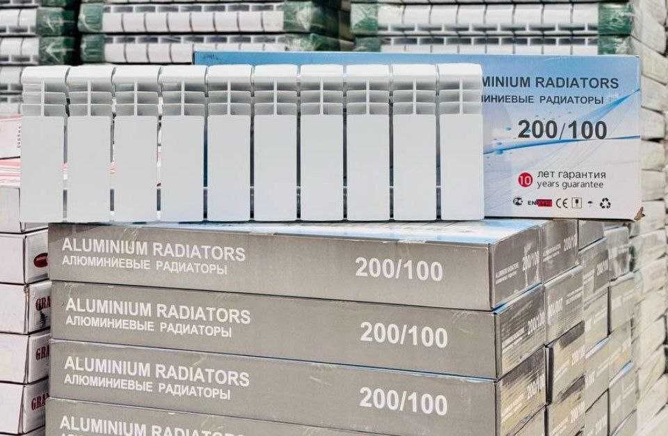 Bimetal radiator birinchi qoldan! / Aluminum radiator от первый рук!