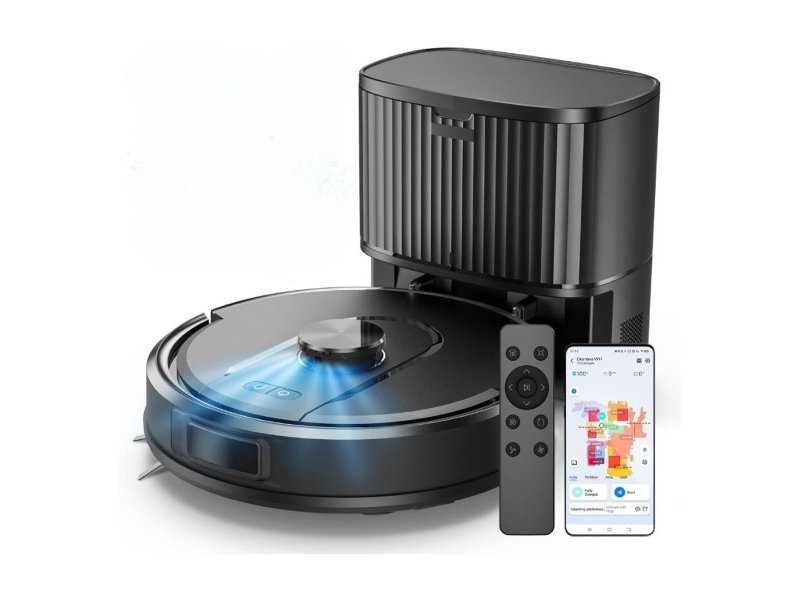 Робот Прахосмукачка с Моп и Самопочистване Vexilar W11, 8000Pa