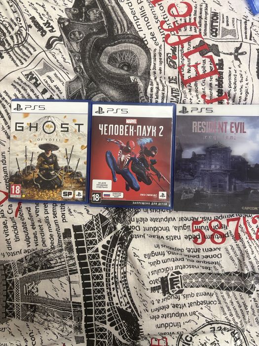 Продам игры для PS5 в отличном состоянии!