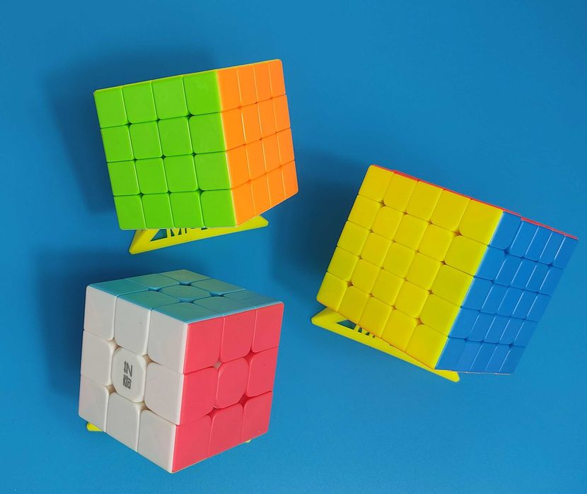 Магическо кубче  3х3х3  4х4х4 5х5х5 подарък за дете