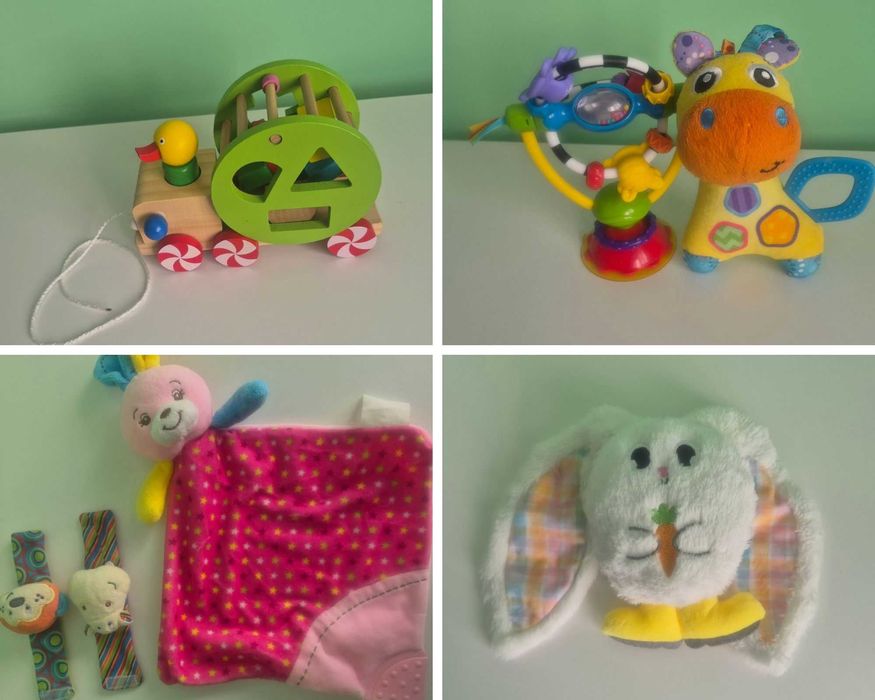 Активна гимнастика Cangaroo Sea Turtle и различни бебешки играчки - Fisher Price, Playgro, Little Dutch и др.