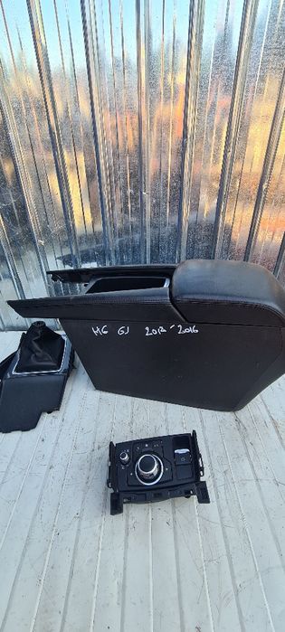 Joystick,buton frână,navigație cotiera,mason piele mazda 6 gj 2012-201