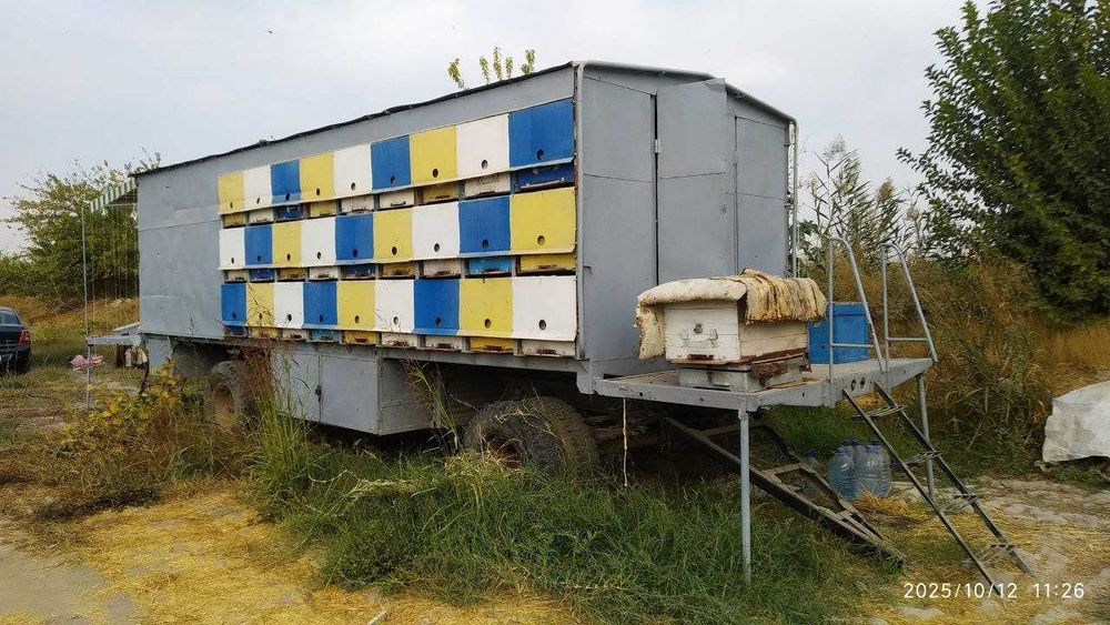 Пчеловодный прицеп.