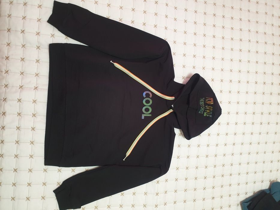 Детски суитчър черен