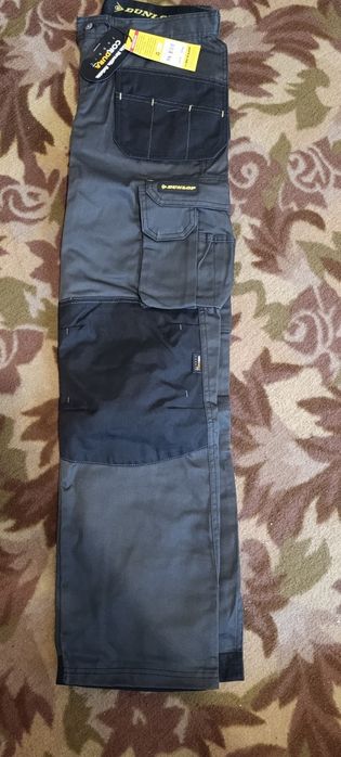 Pantaloni de lucru Dunlop On-Site Work Trousers, Noi cu etichetă, Mărimea S (W30 L32)