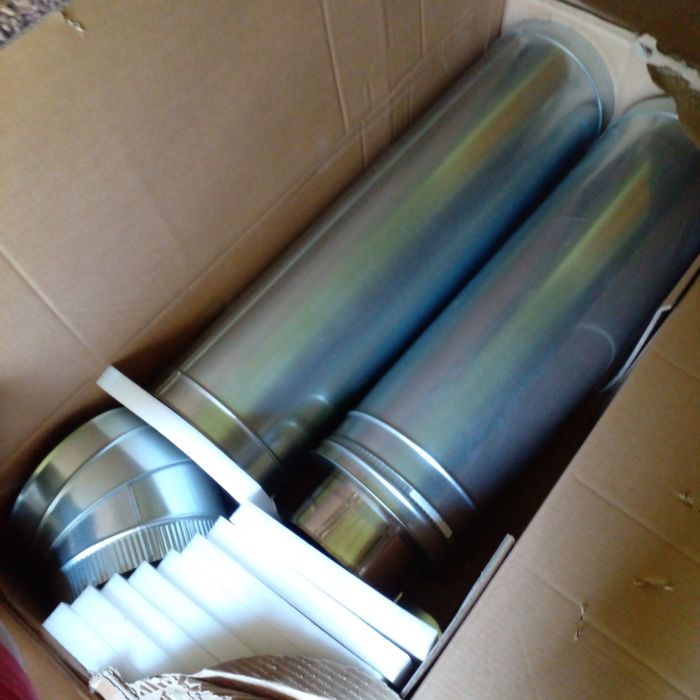 Elemente cos de inox dublu perete de 180 mm Piatra Neamt • OLX.ro